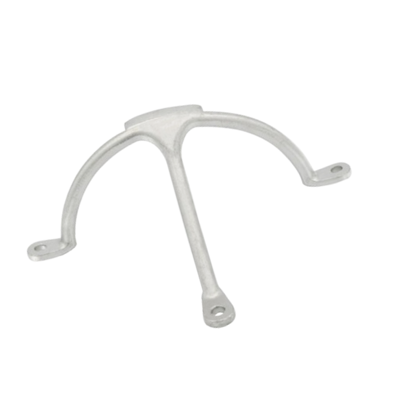 ISURE MARINE 3-Leg Stainless Steel Cable Clamp. Marine accessories for boats, yachts, kayaks, and RVs.