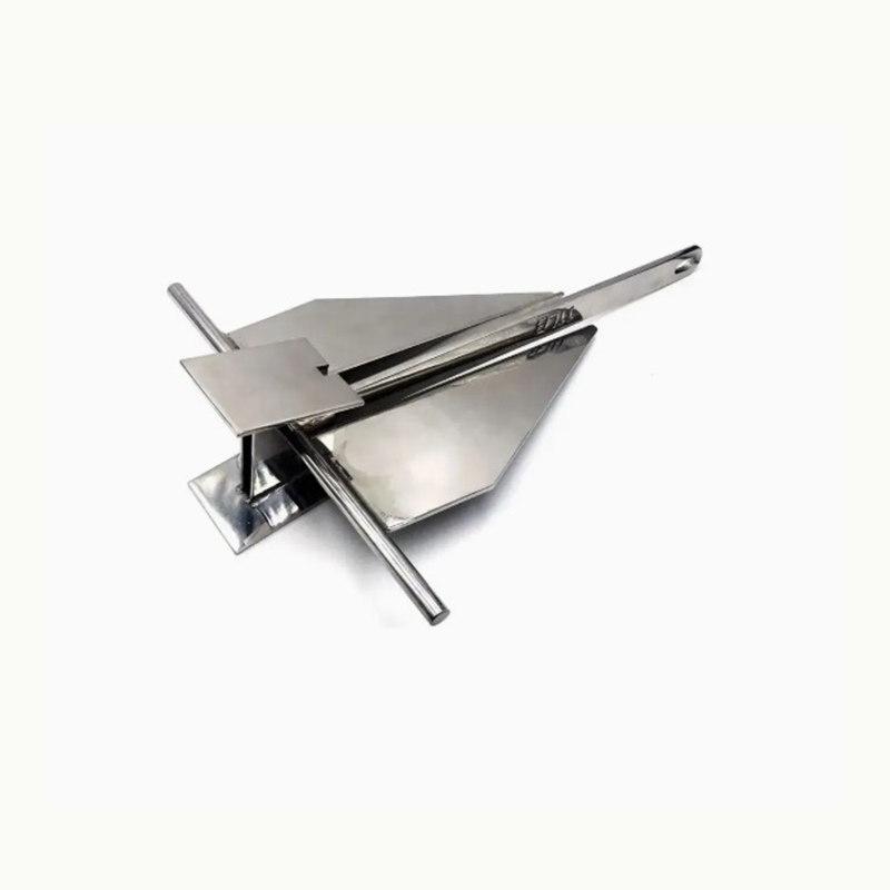 316 Stainless Steel Anchor Set, Polished Boat Accessories.
