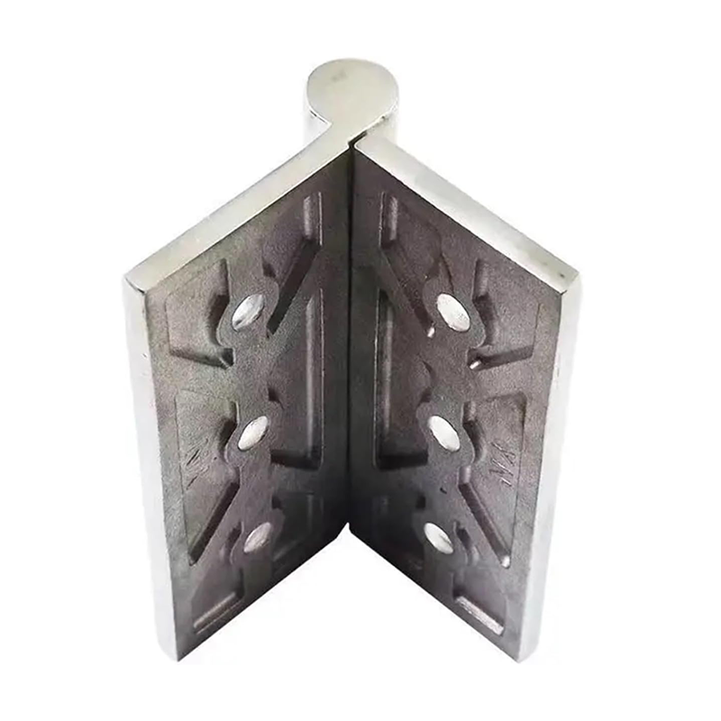 Heavy-duty outdoor control panel hinges, modern design, 304 stainless steel.