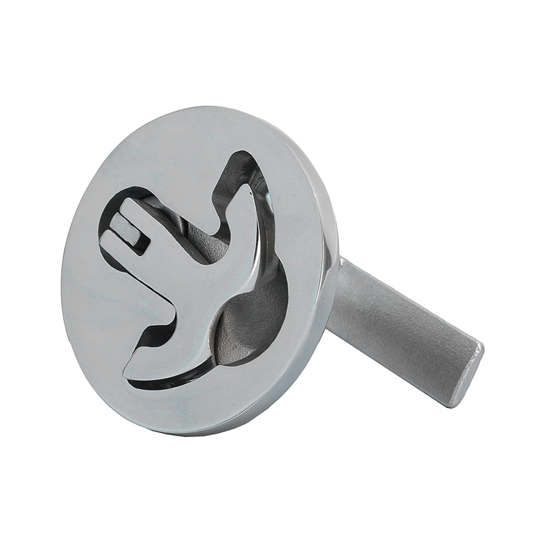 Stainless steel marine hardware locking devices