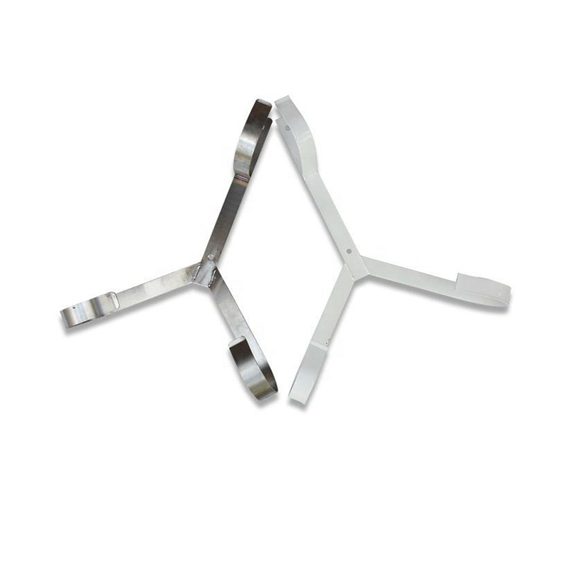 The lifebuoy holder is made of stainless steel and comes with a hanging hook and buoy holder.