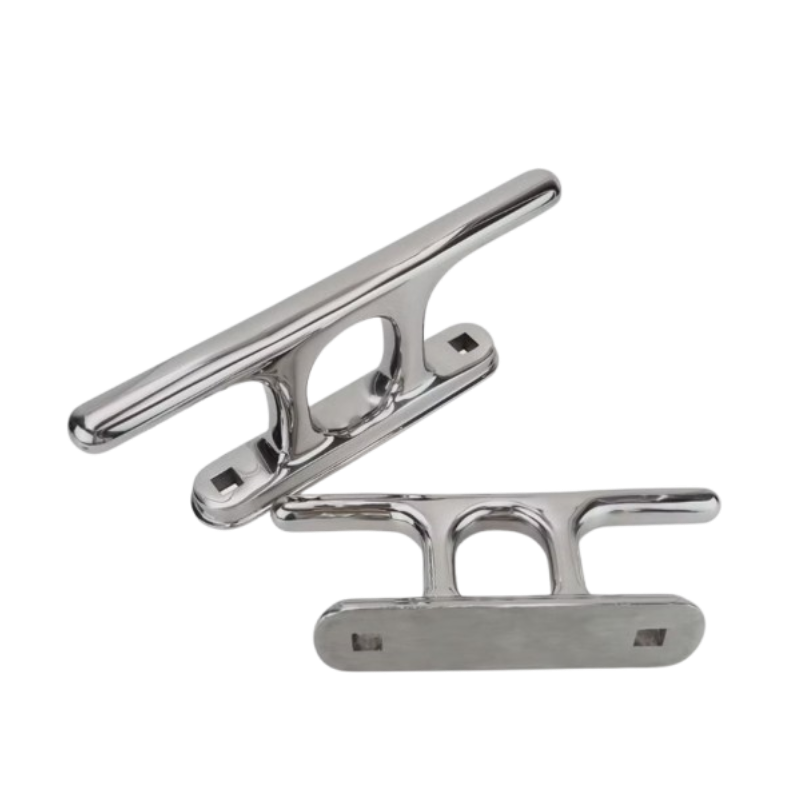 TANGREN brand 316 stainless steel boat cleats for dock accessories, available in 10-inch and 12-inch sizes.