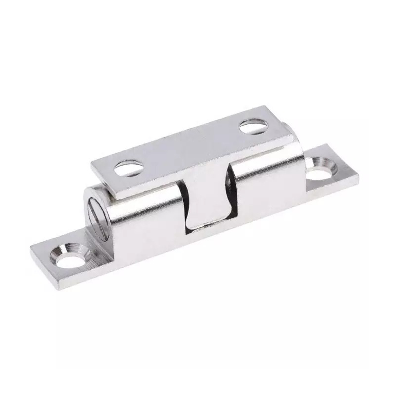 Stainless steel 304 double ball valve cabinet door rollers, solid kitchen furniture, luxurious design.
