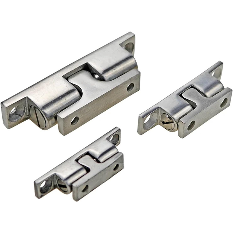 Stainless steel 304 double ball valve cabinet door rollers, solid kitchen furniture, luxurious design.
