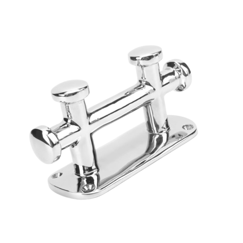 The mast mounting bracket is made of strong and durable stainless steel.