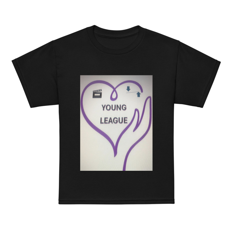 Youth T-shirt: 'Young League'