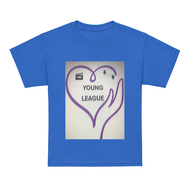 Youth T-shirt: 'Young League'
