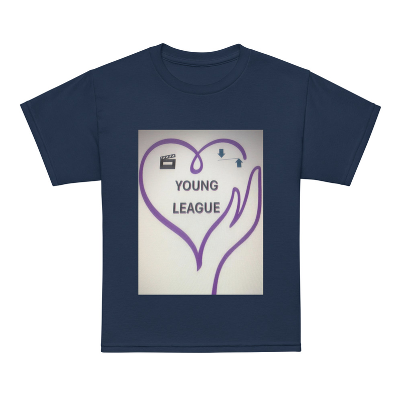 Youth T-shirt: 'Young League'