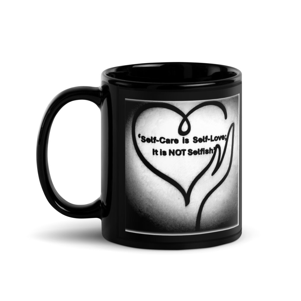 Black Glossy Mug