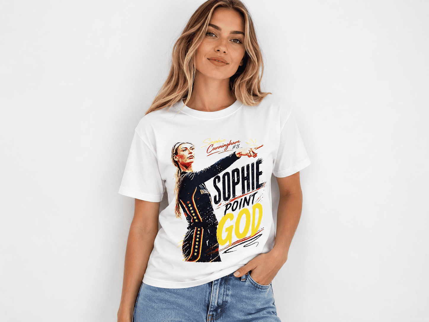 Sophie Cunningham Point Unisex Tshirt