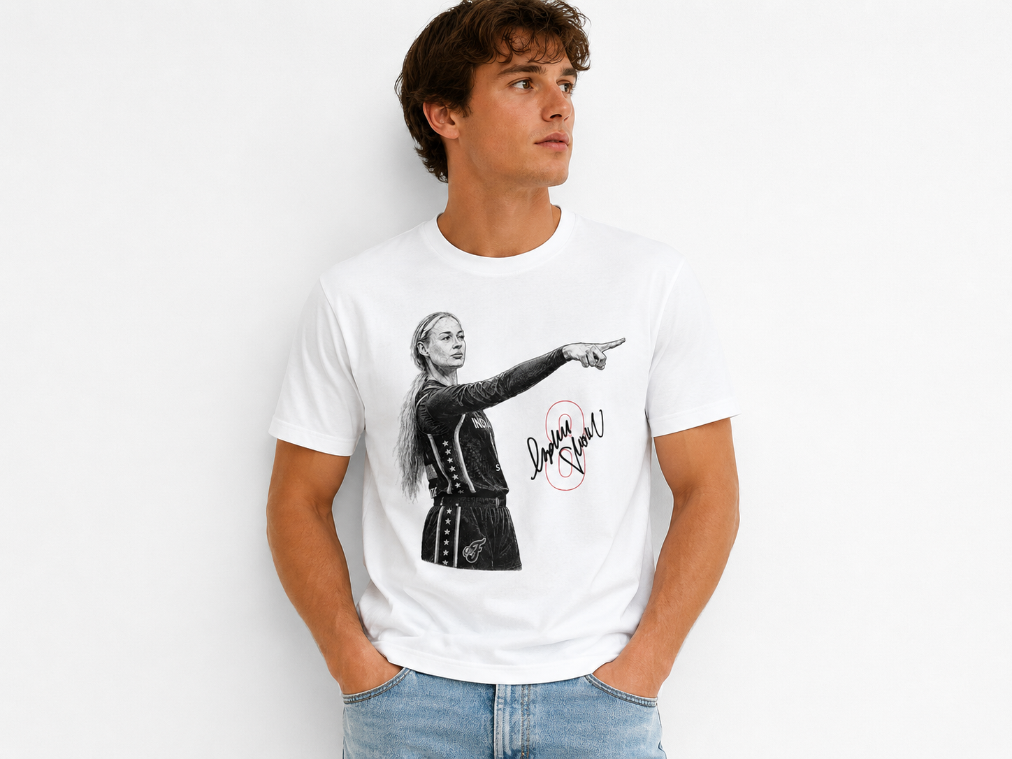 Sophie Cunningham Point Unisex Tshirt #3