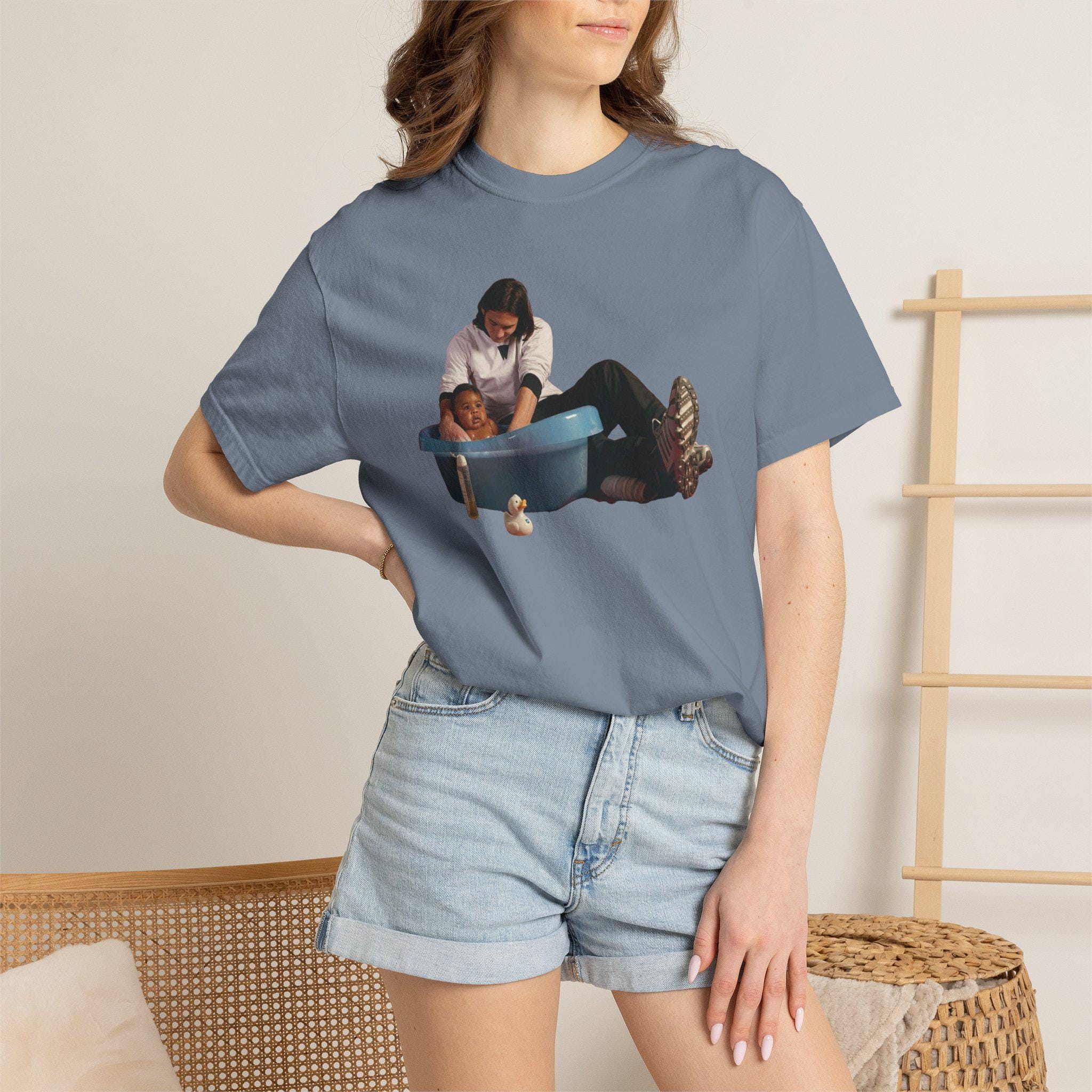 Leo Messi Bathing Baby Lamine Yamal Unisex Tshirt