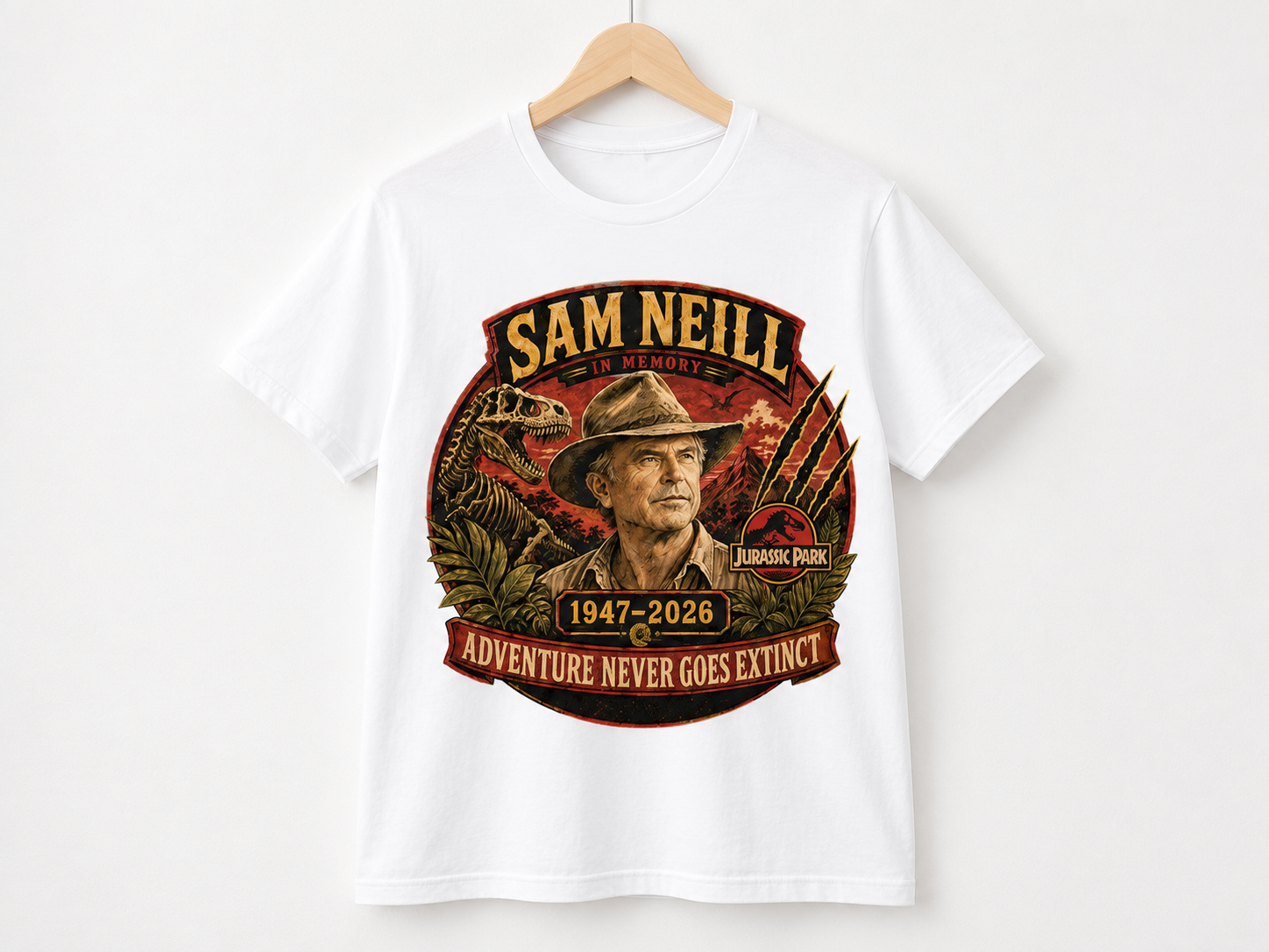 Sam Neill Tribute Tshirt