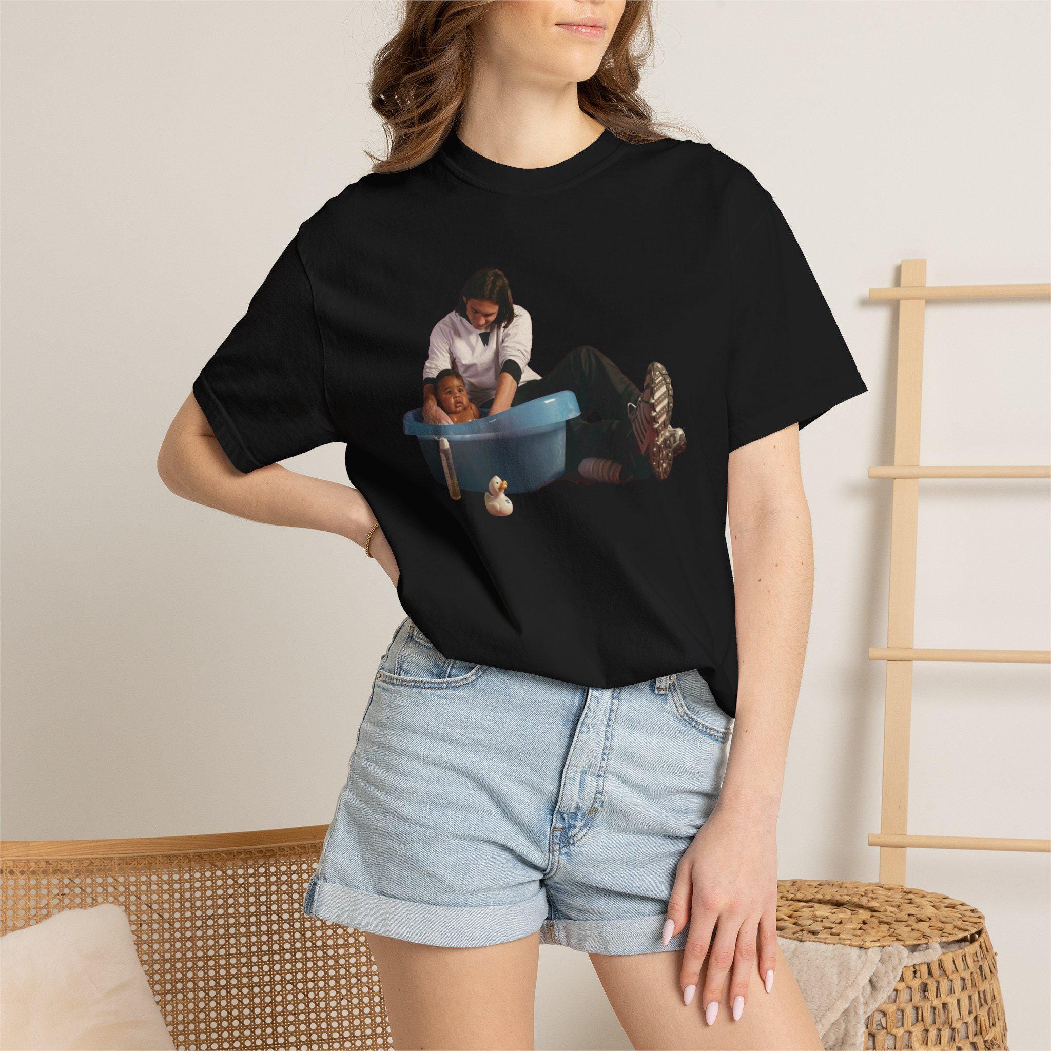 Leo Messi Bathing Baby Lamine Yamal Unisex Tshirt