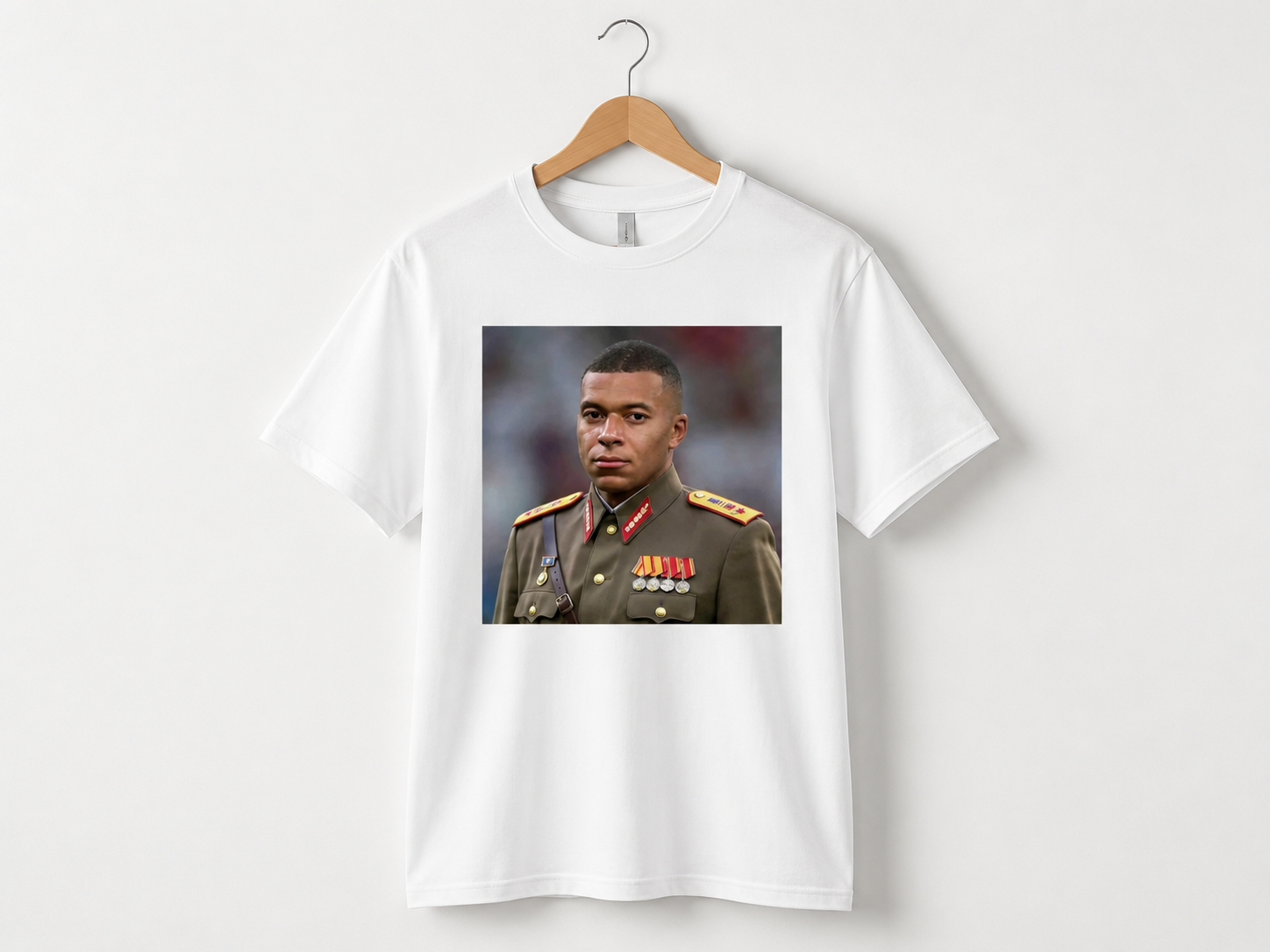 Funny Meme Dictator Mbappe Graphic T-Shirt