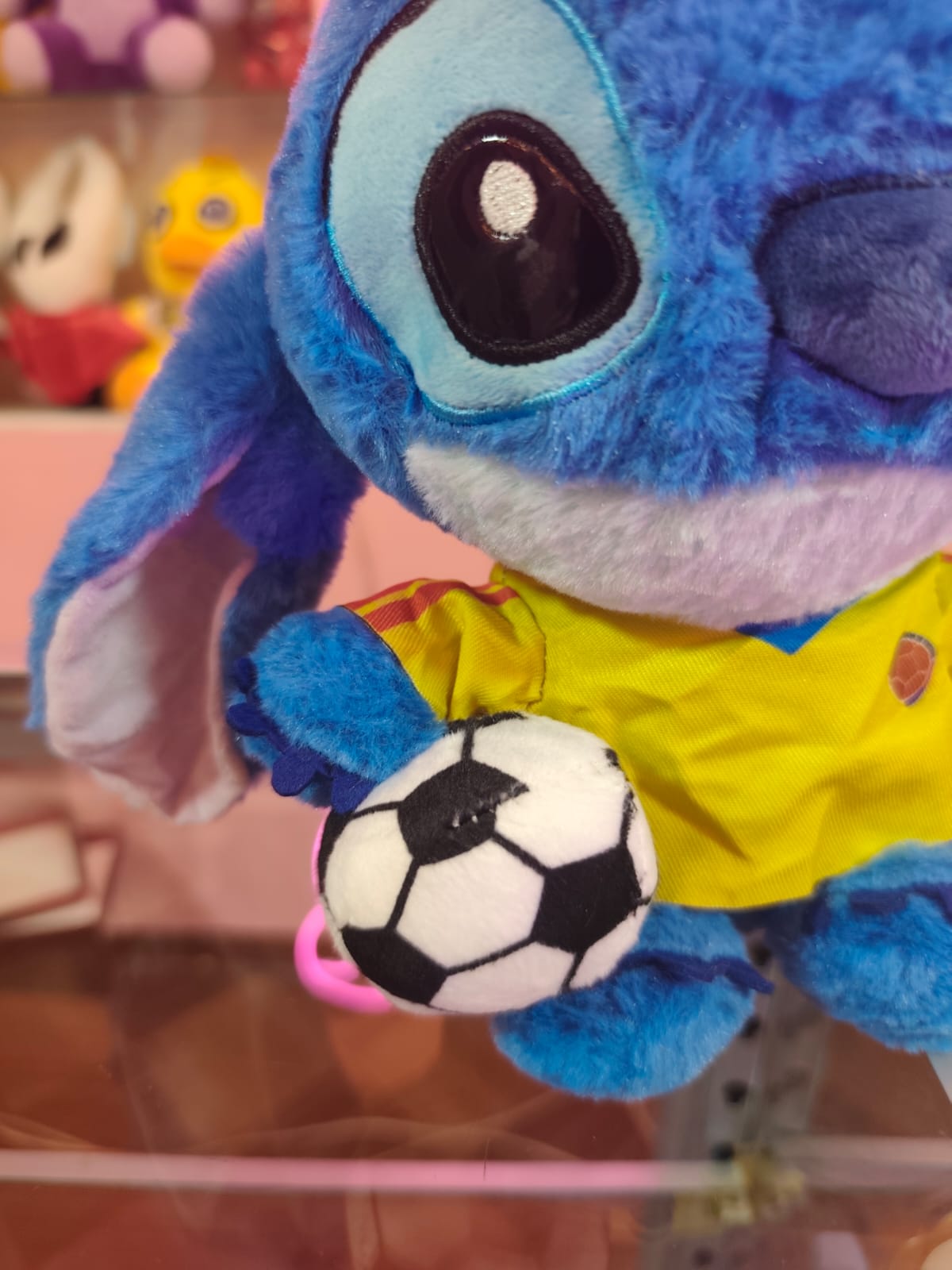 Peluche Stich Futbol