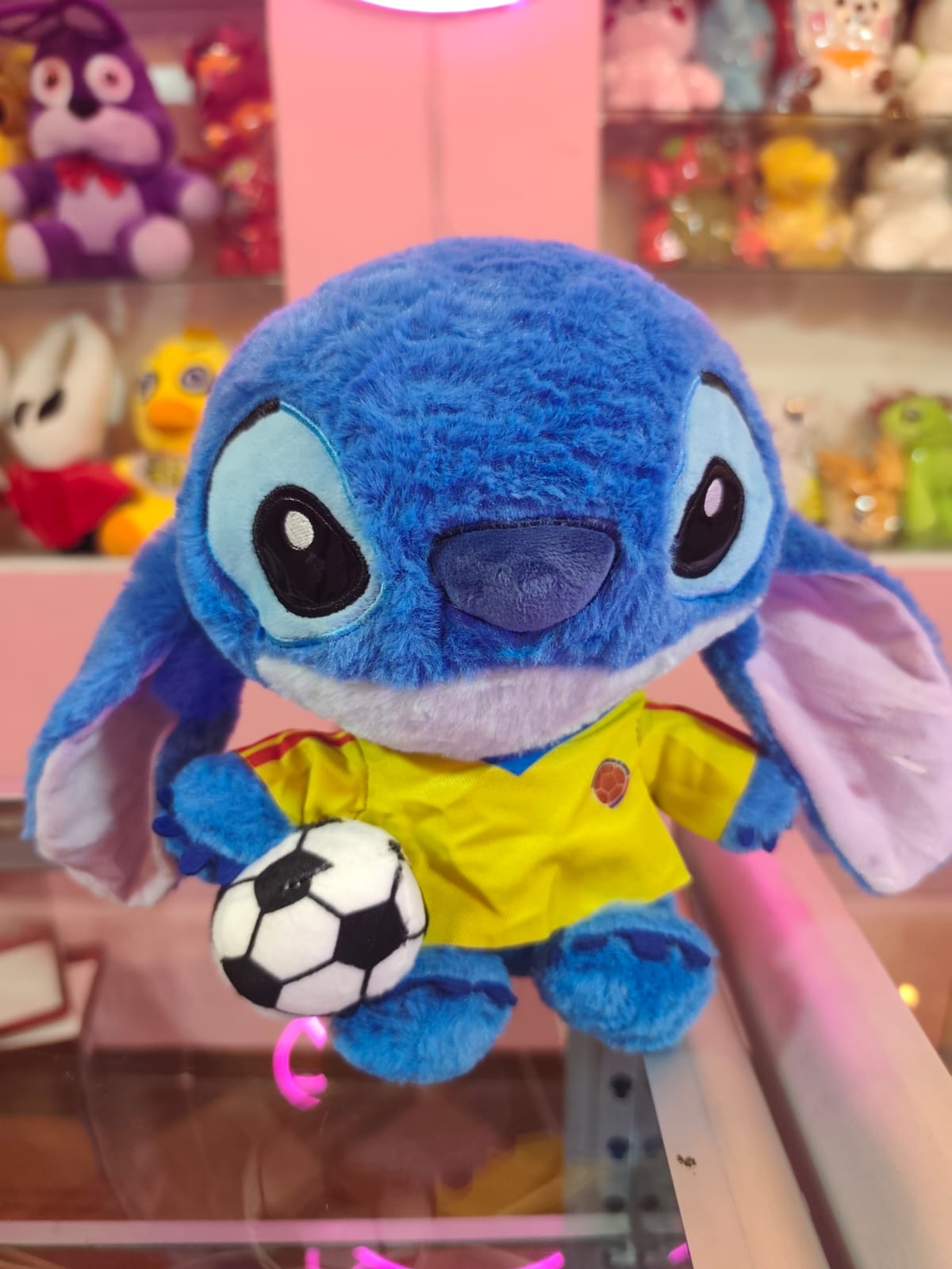 Peluche Stich Futbol