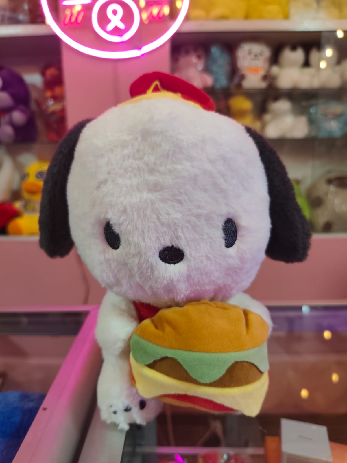 Peuche Pochaco Hamburgesa