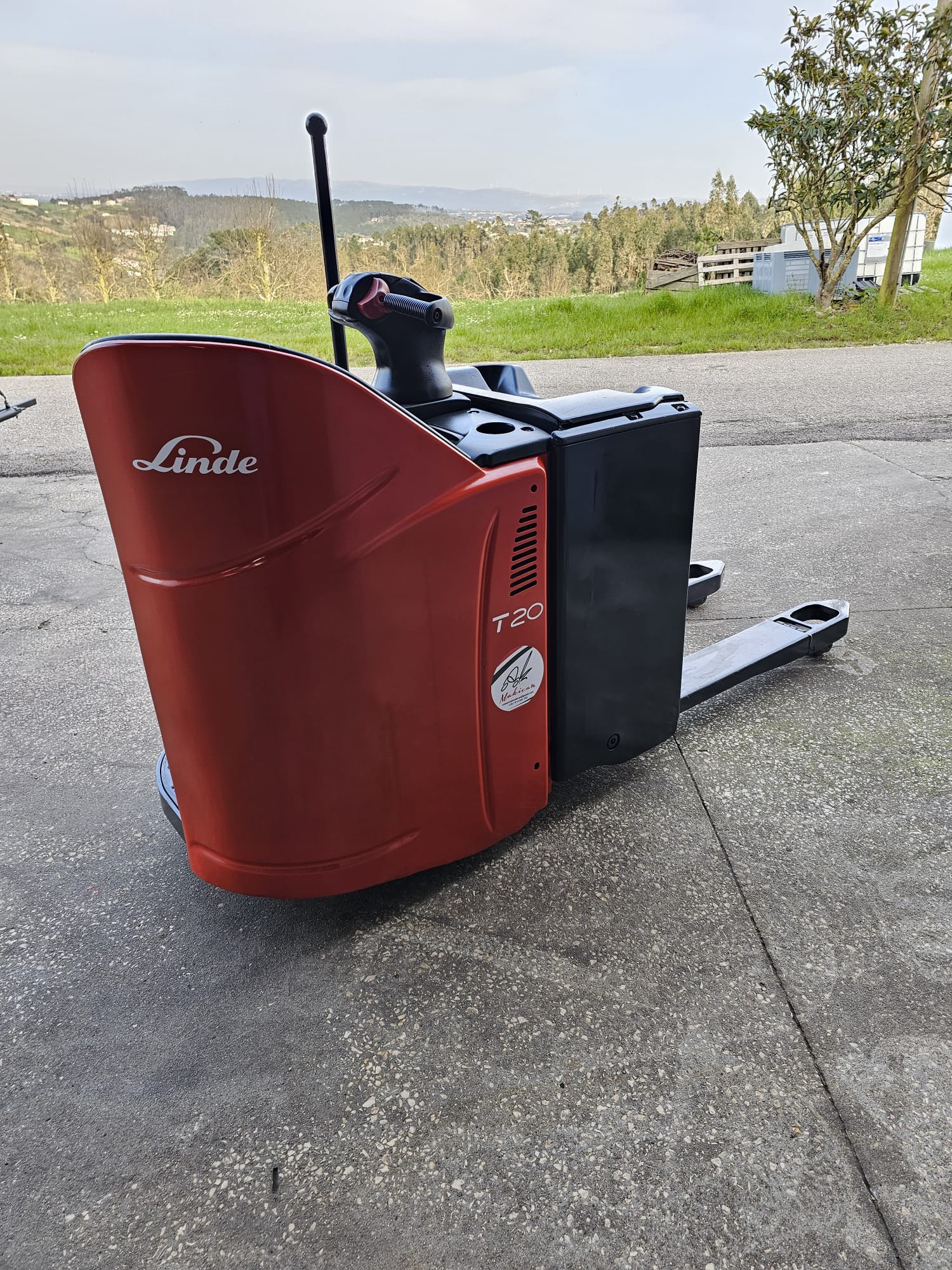 Porta Paletes Linde T20 SP 2017