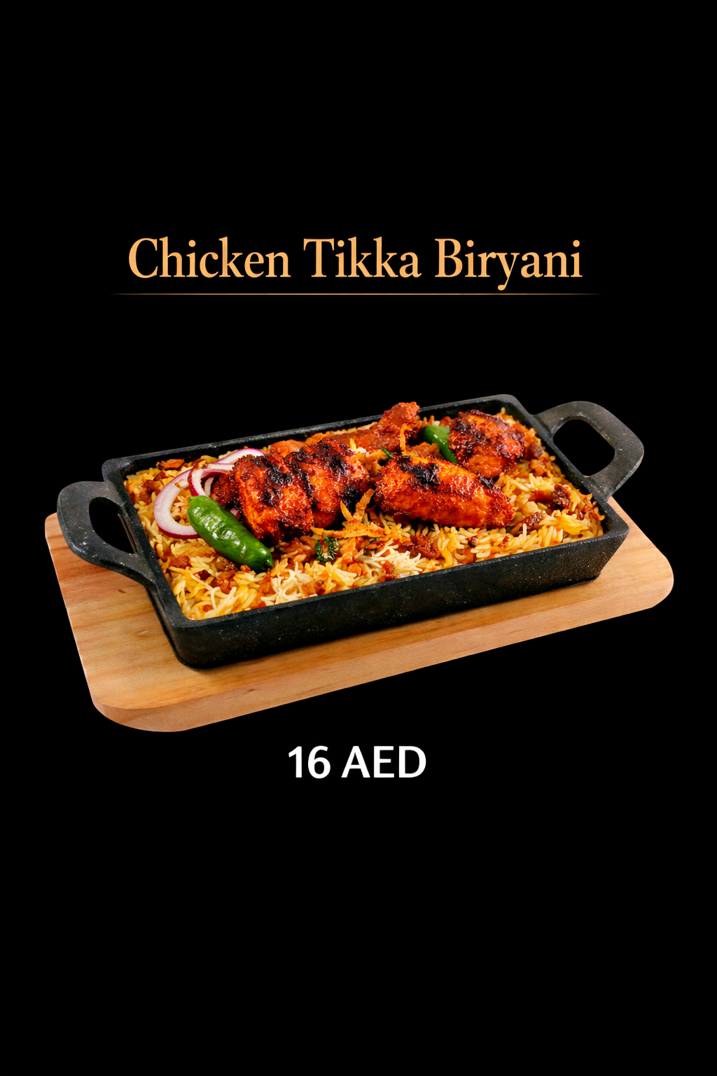 Chicken Tikka Biryani