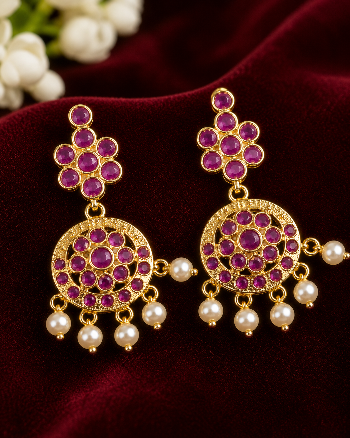 Traditional Kundan Necklace Set