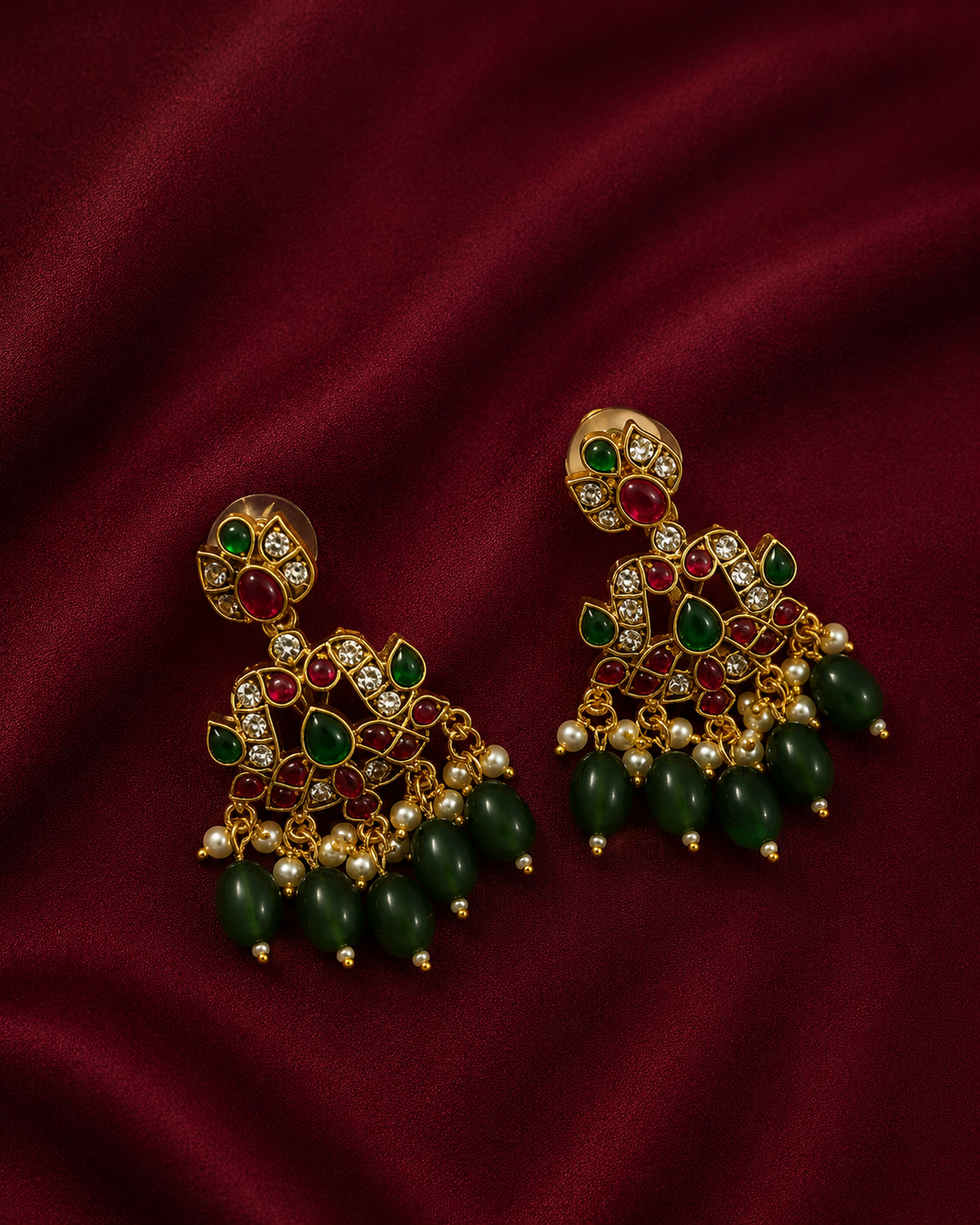 Traditional Guttapusalu Necklace Set