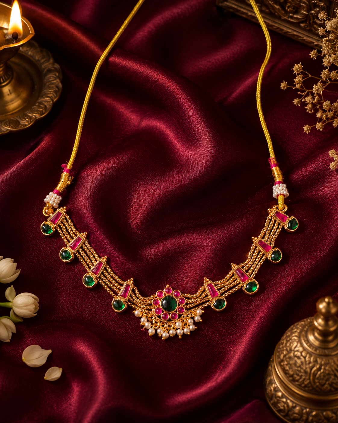 Traditional Enamel Choker Set