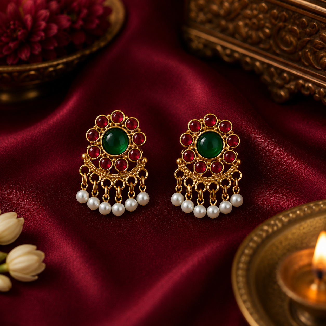 Traditional Enamel Choker Set