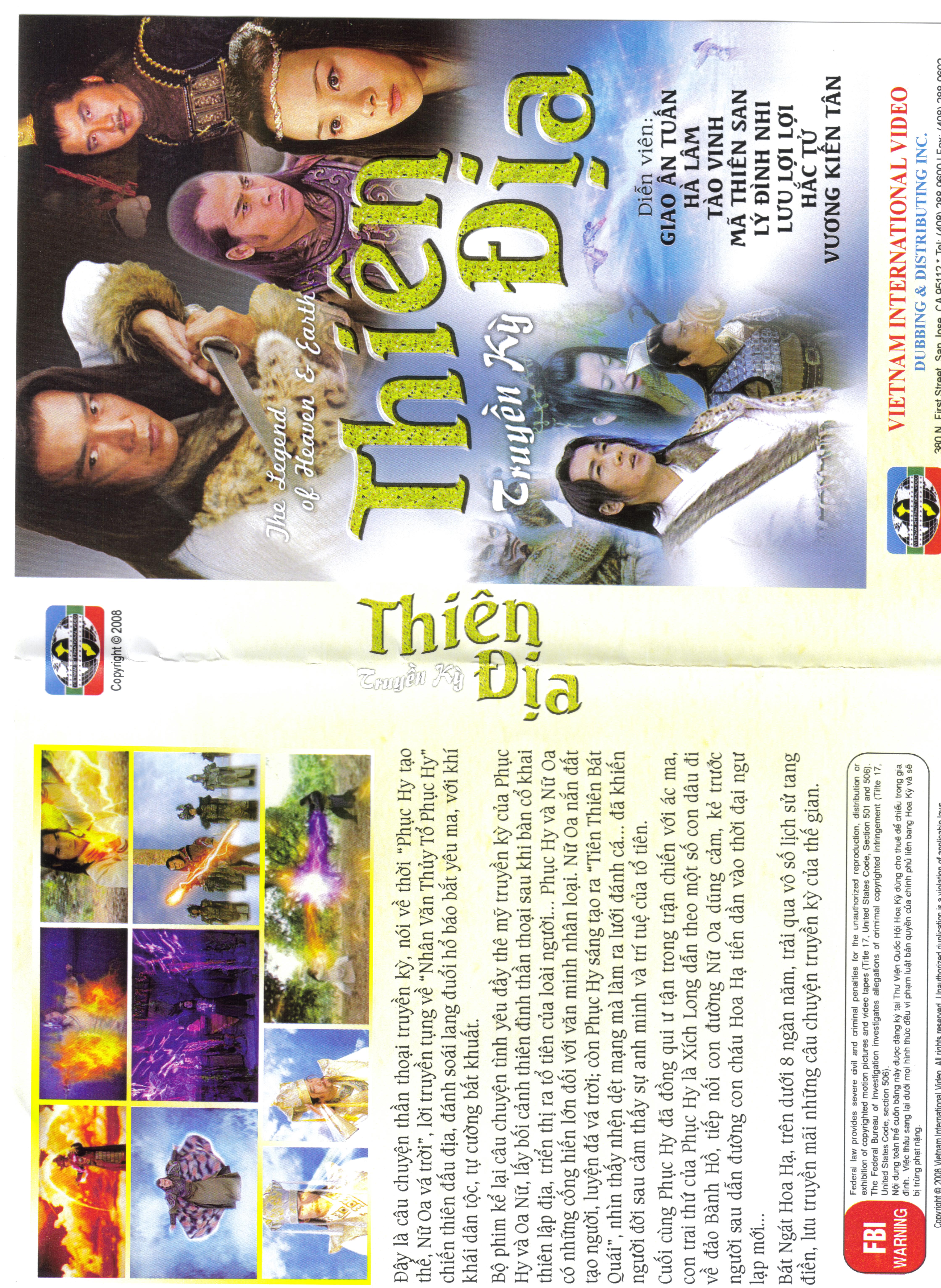 THIEN DIA TRUYEN KY
