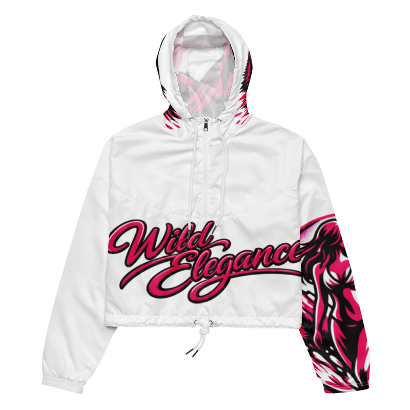 Wild Cropped Windbreaker