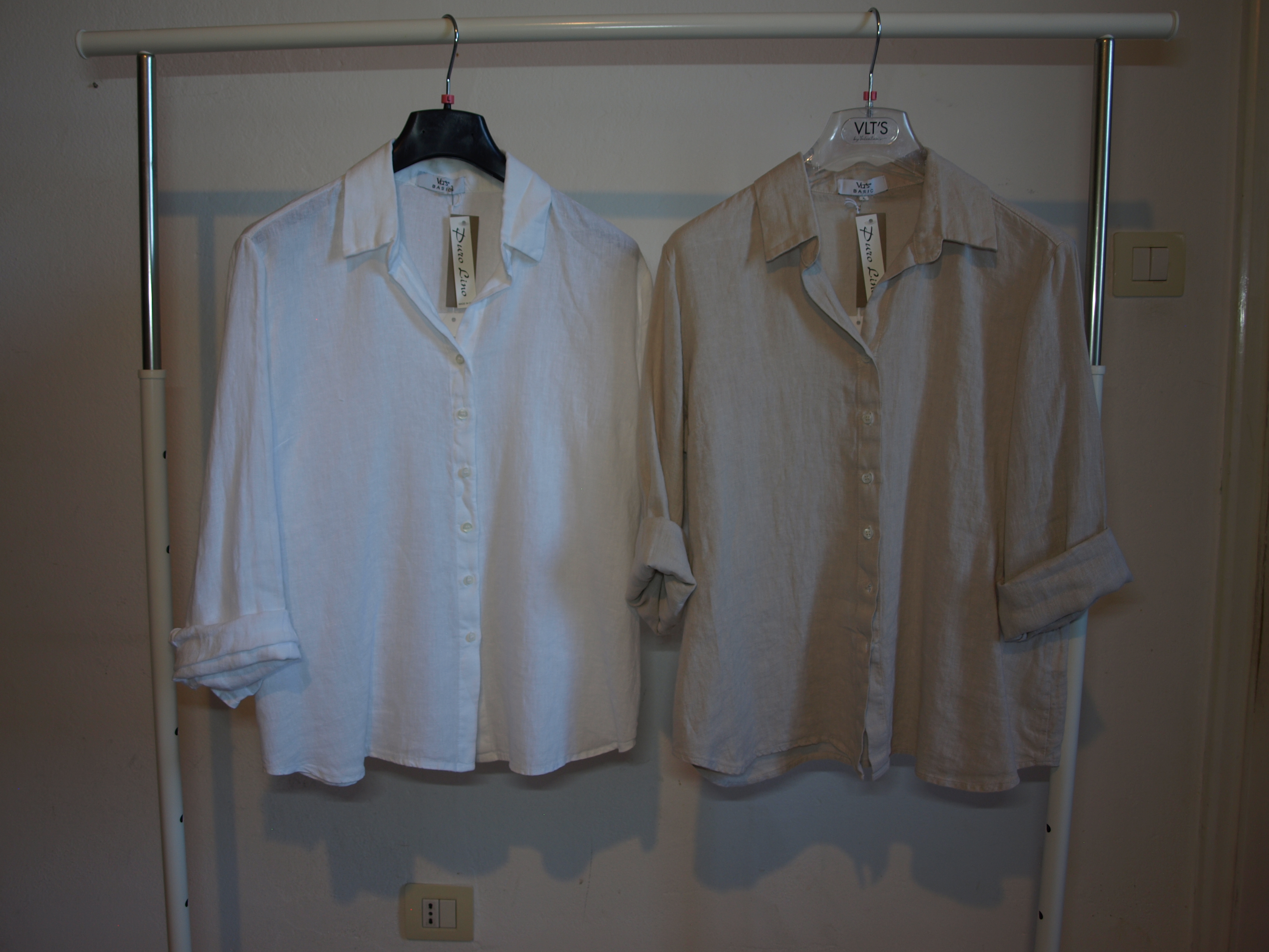 CAMICIA DI LINO MANICA LUNGA