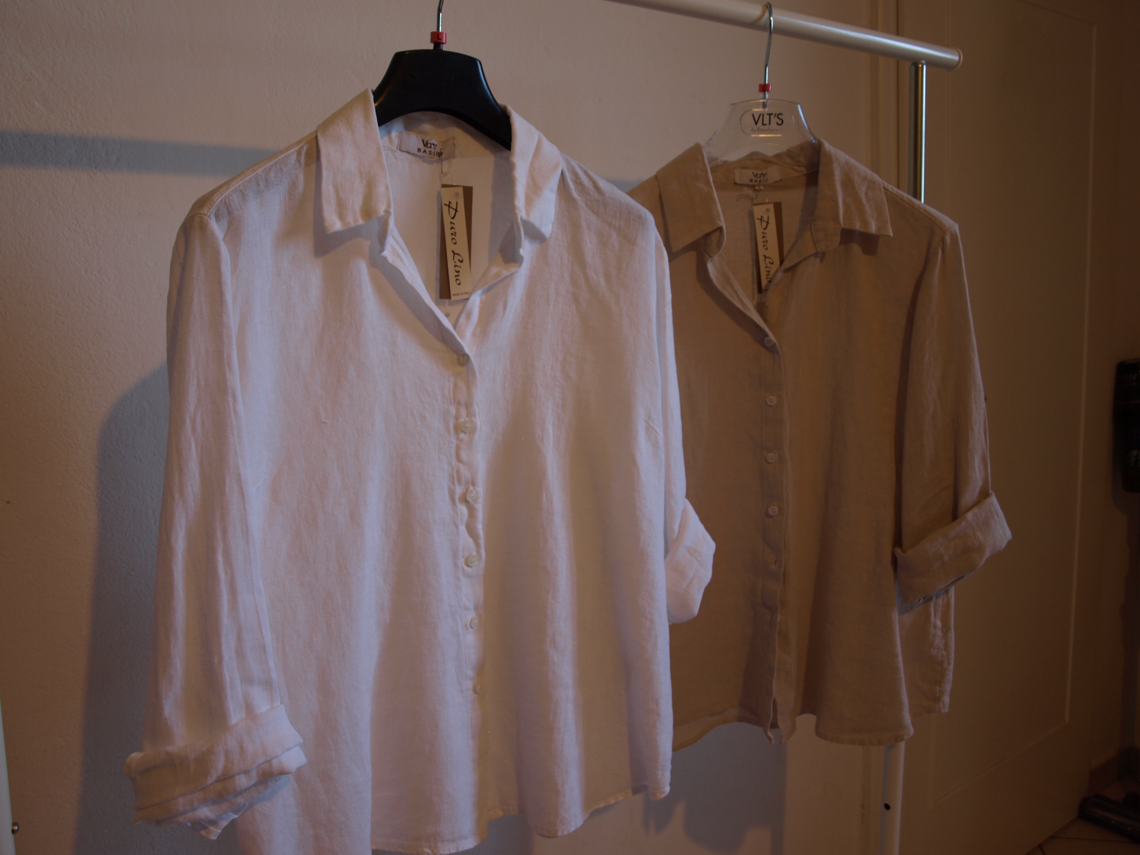 CAMICIA DI LINO MANICA LUNGA