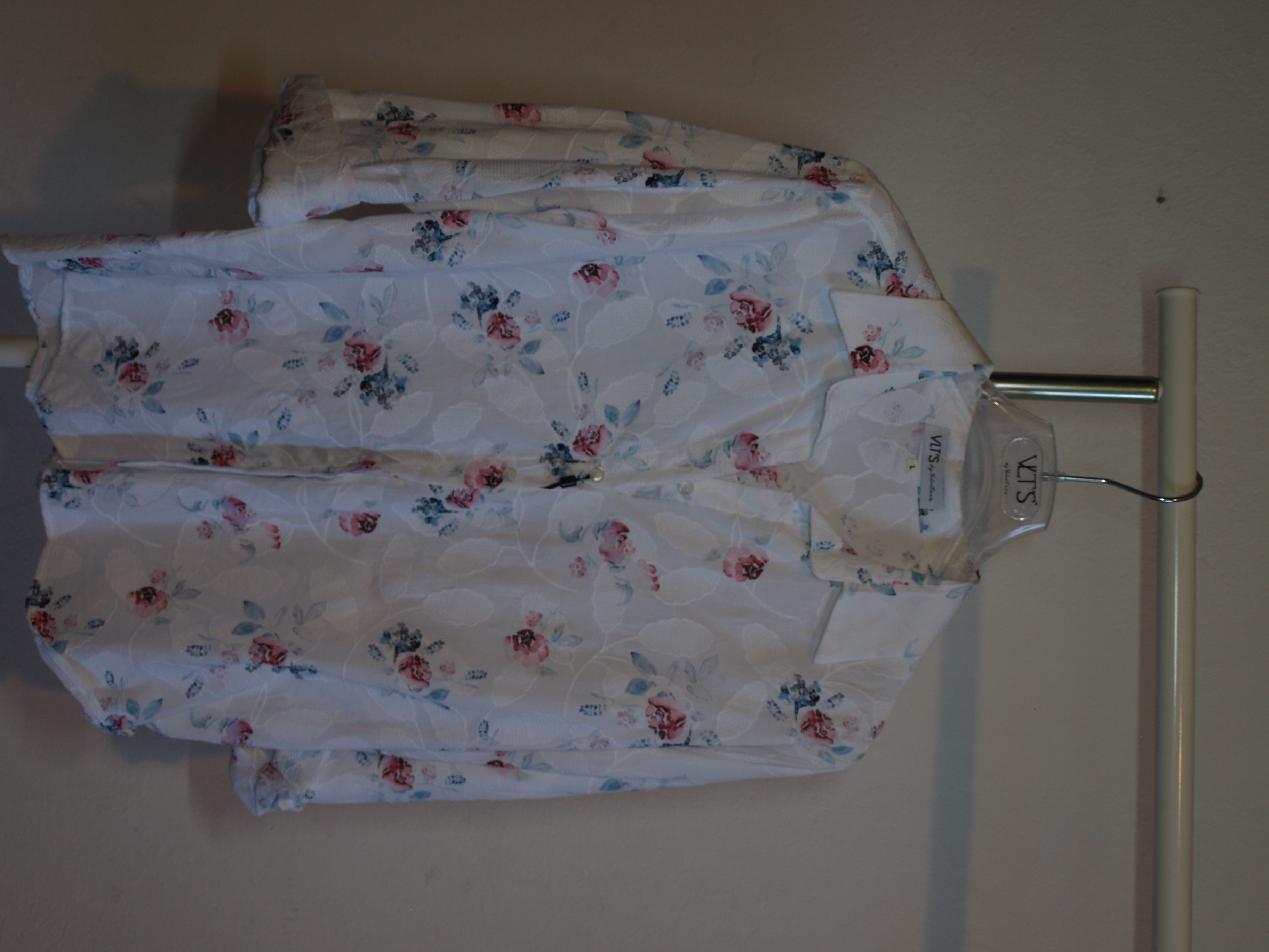 CAMICIA IN COTONE CON FANTASIA FLOREALE – VALENTINAS (VLT'S)