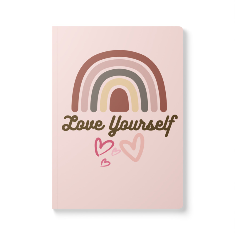 Softcover journal with inside prints