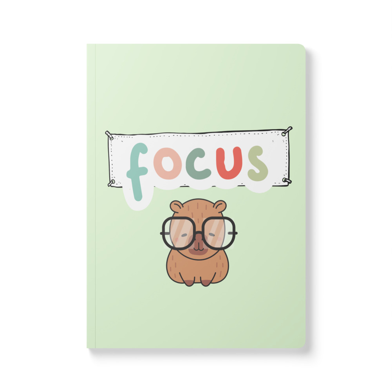 Softcover journal with inside prints