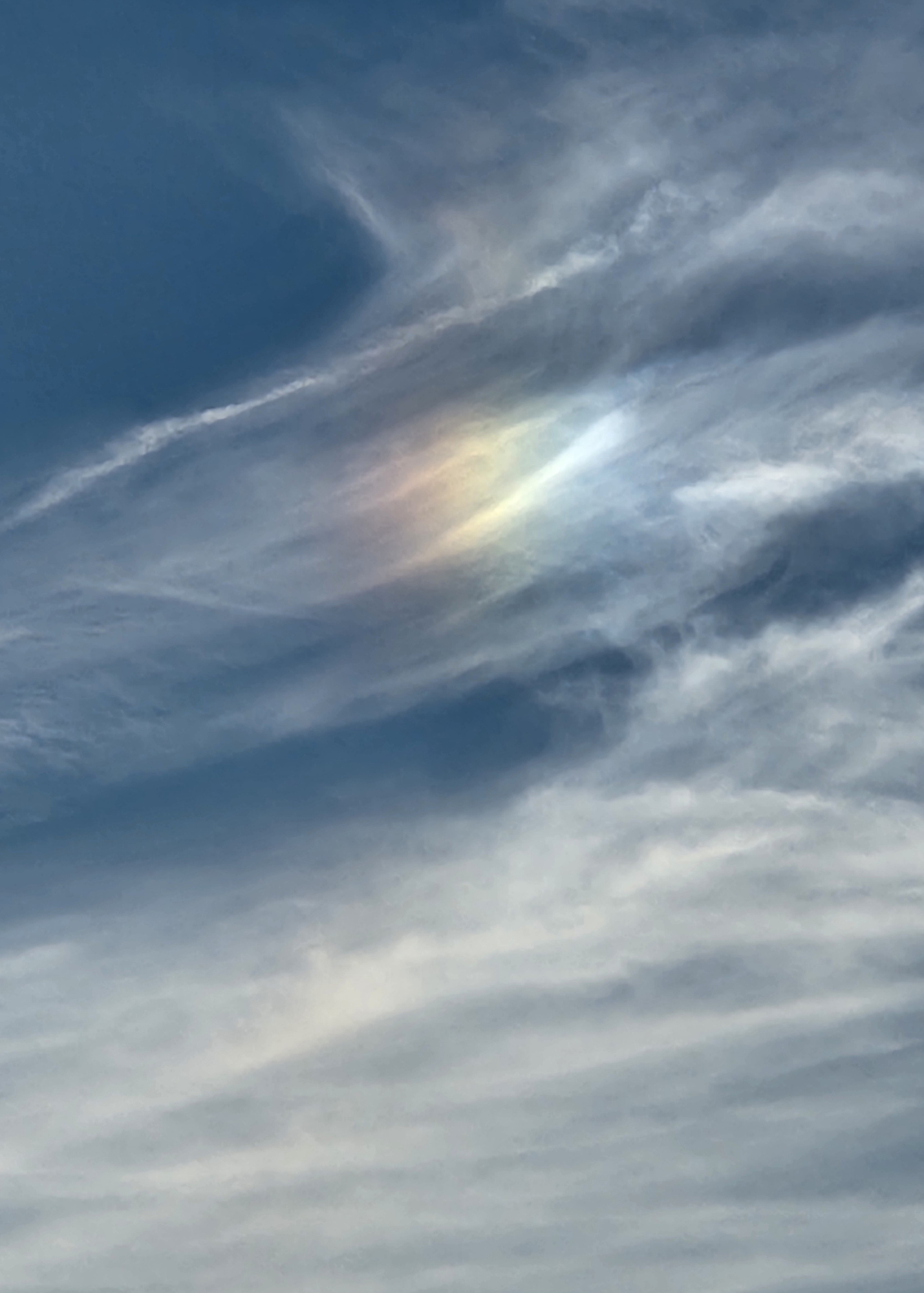 Celestial Rainbow Cloud Digital Art