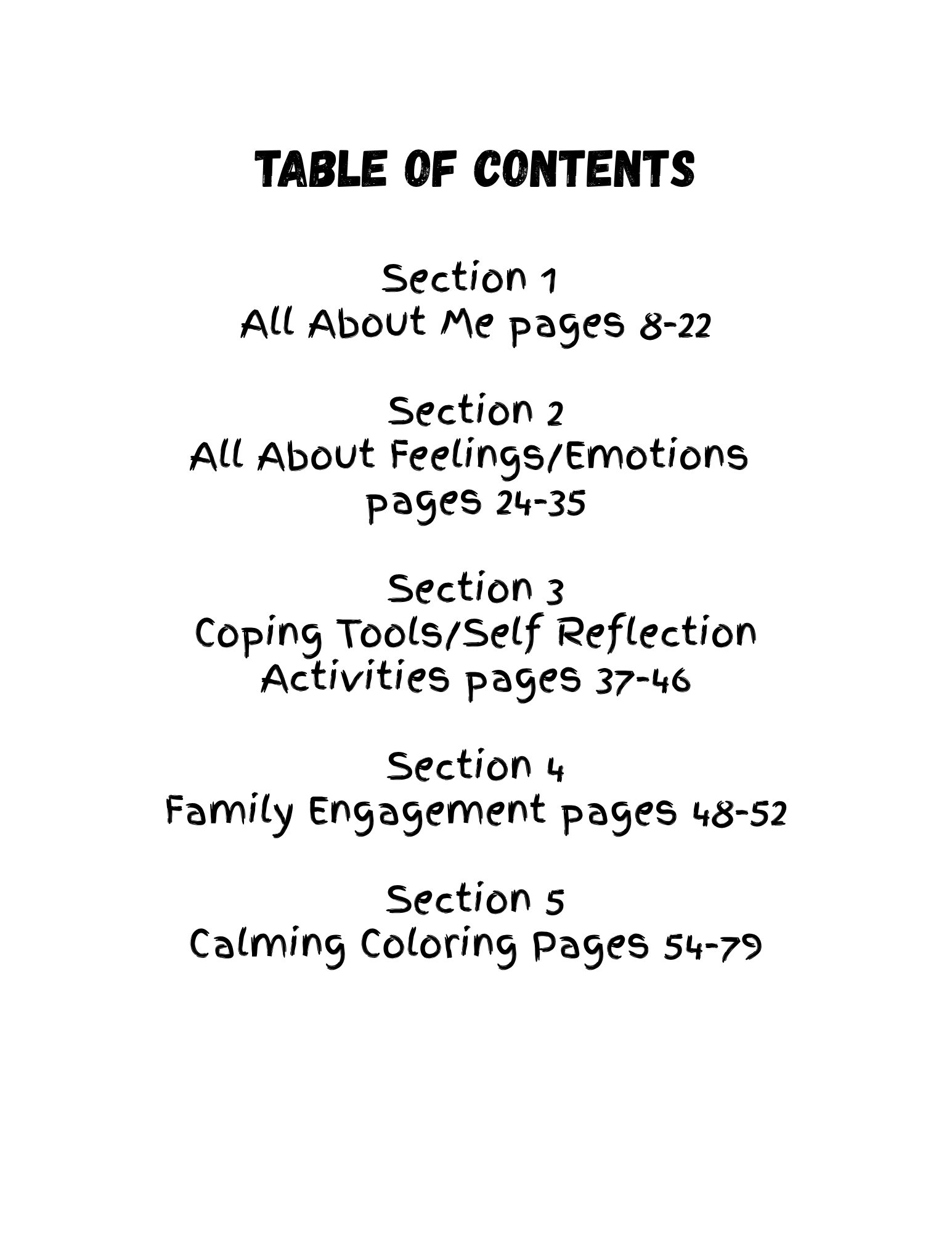 Kids Mental Health Toolbox Workbook