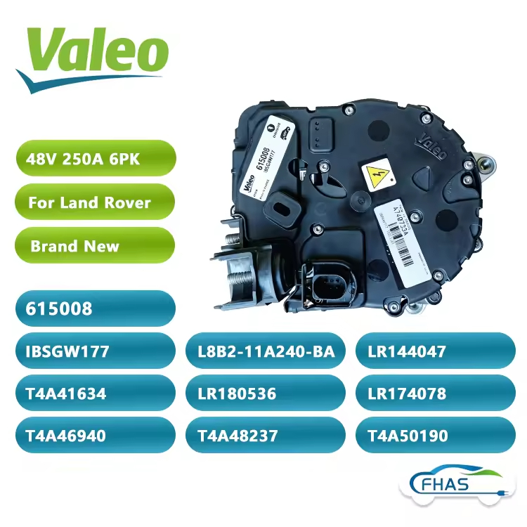 615008 L8B2-11A240-BA Valeo Alternator 48v for Land Rover Defender Hybrid