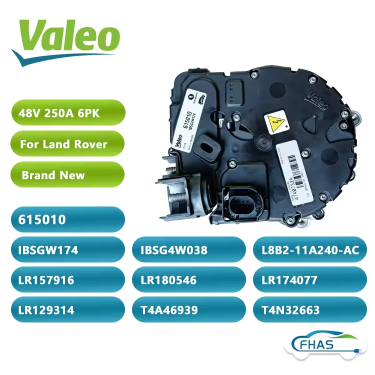 615010 L8B2-11A240-AC LR157916 LR180546 Valeo Alternator 48v for Land Rover Defender Hybrid