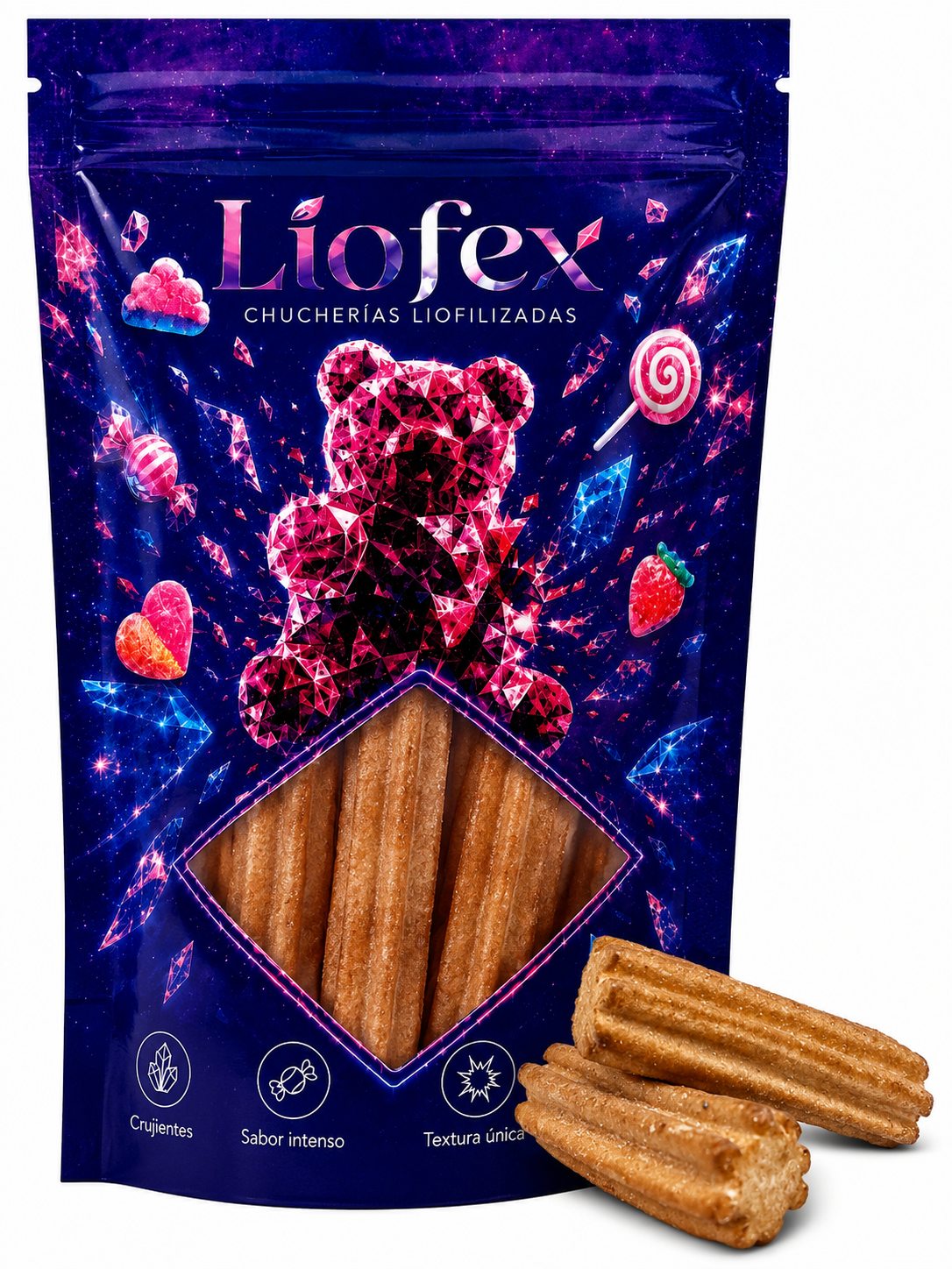 Churros Liofilizados Liofex