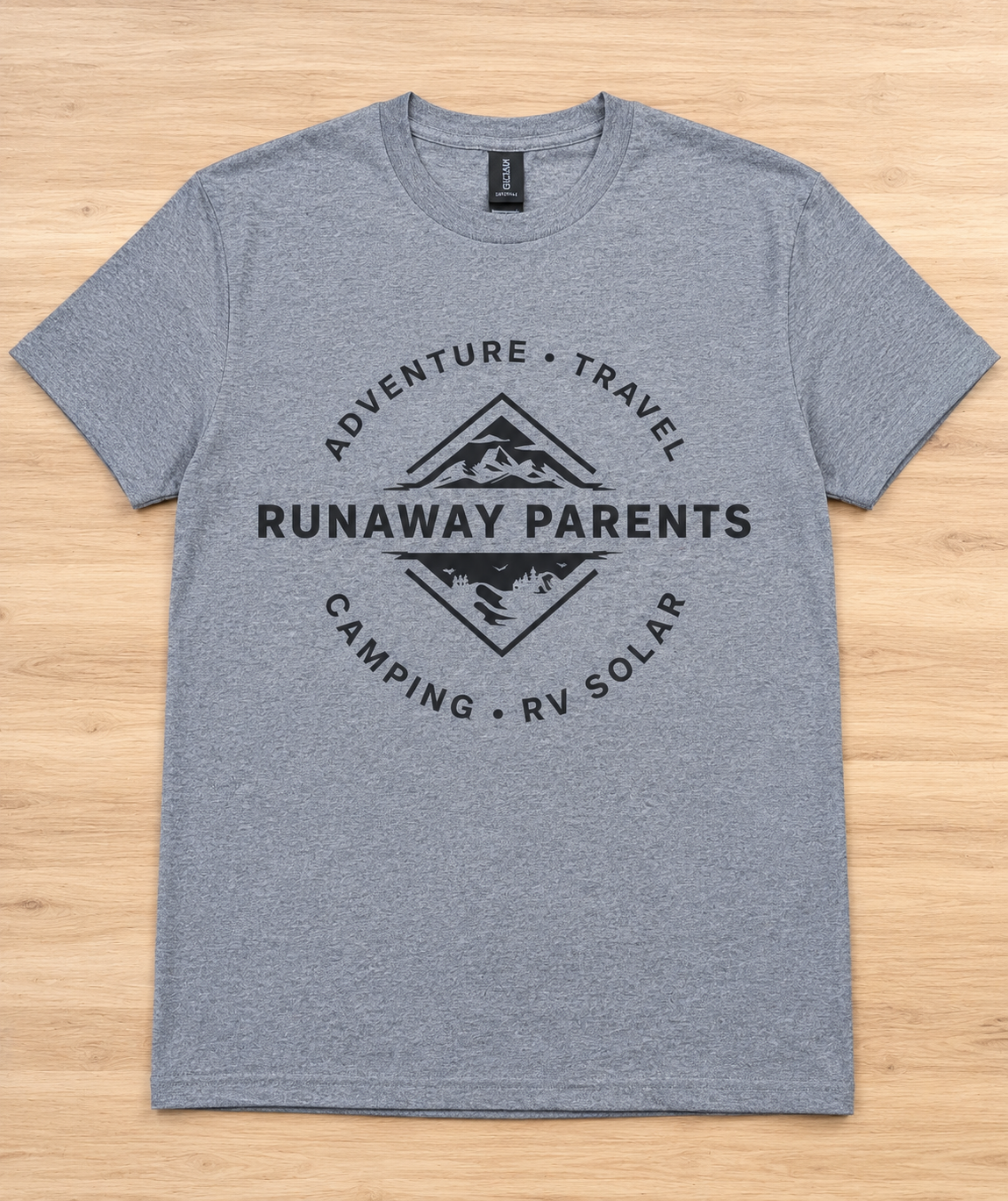 Runaway Parents Adventure Tee