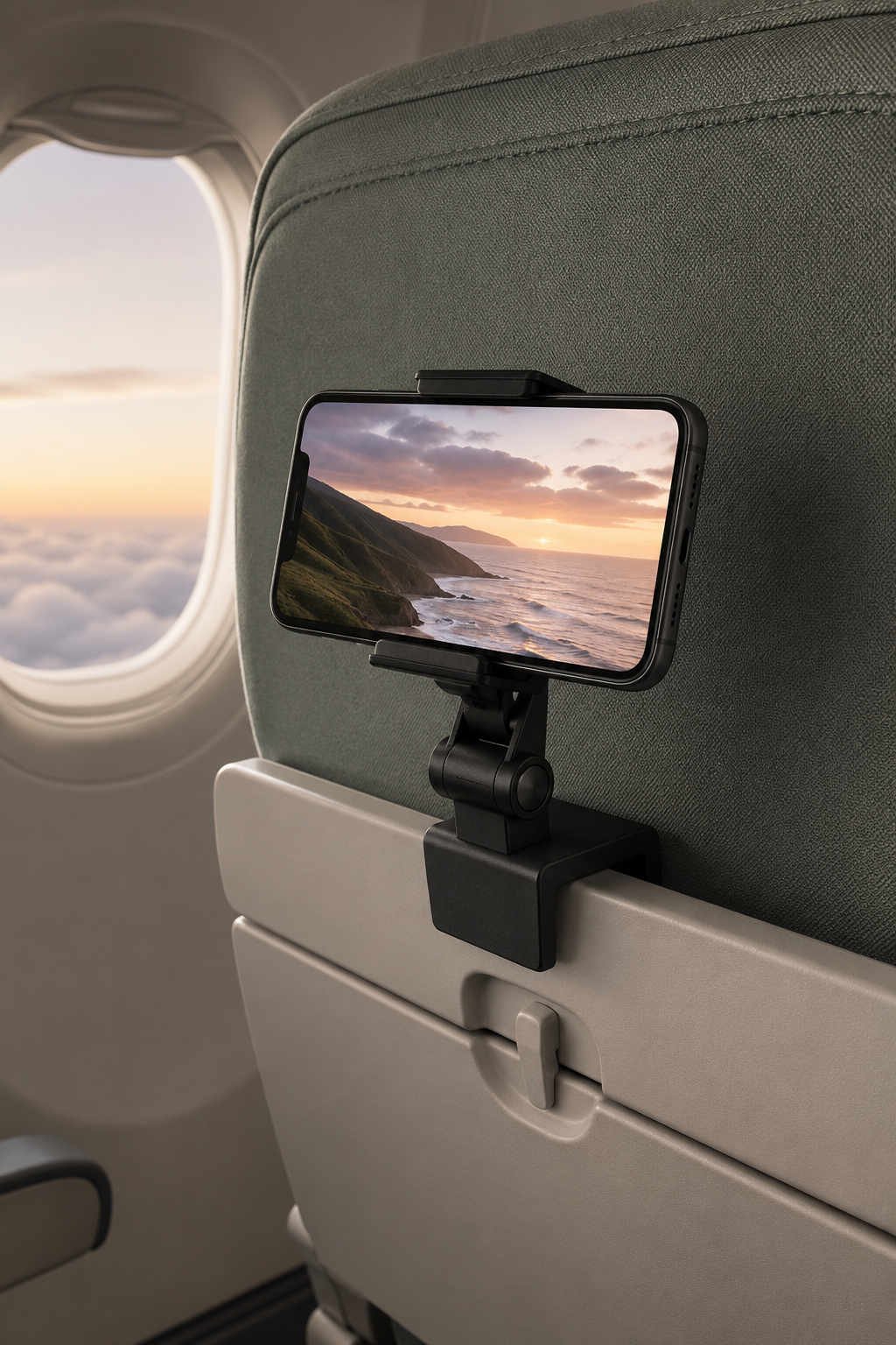 Airplane Phone Holder for Travel