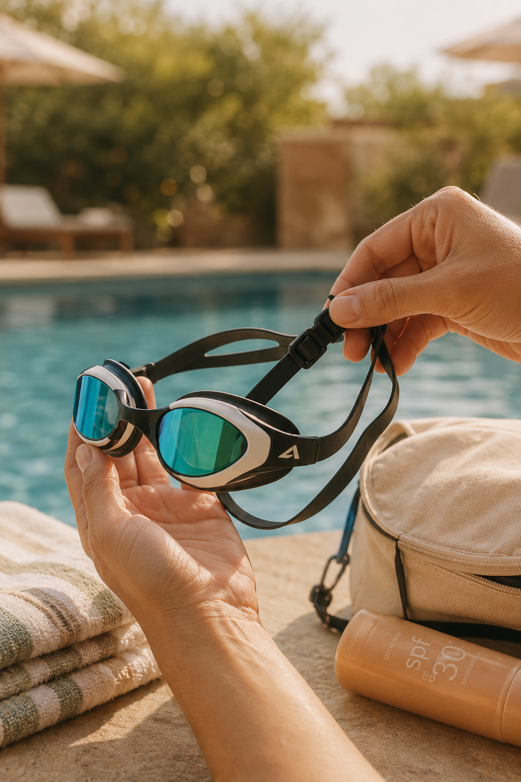 ZIONOR Polarized Swim Goggles