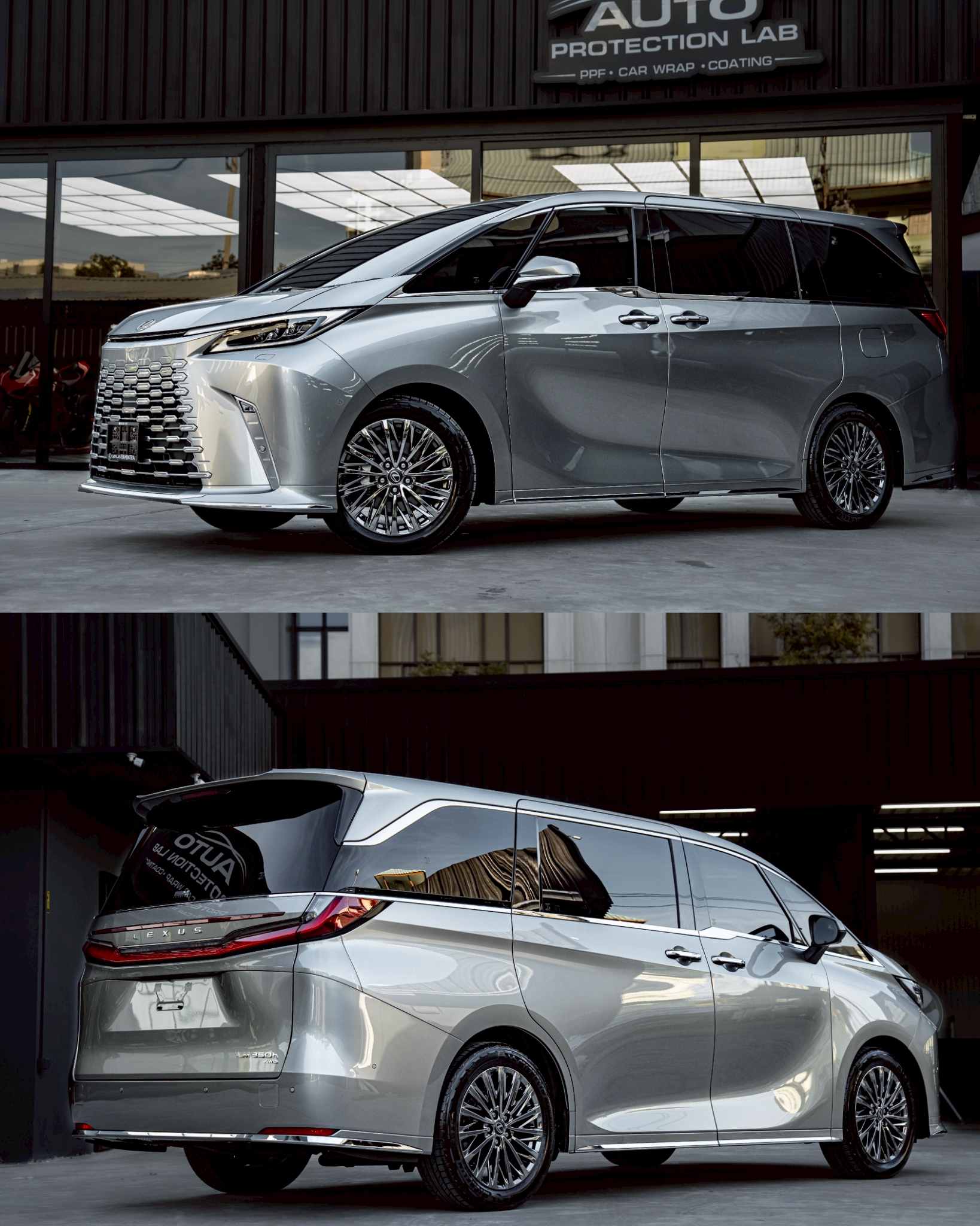 ฟิล์มใสกันรอยรถยนต์ LEXUS LM350h