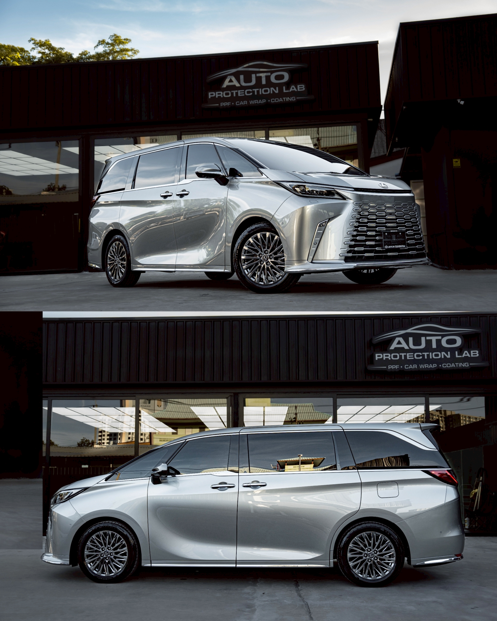 ฟิล์มใสกันรอยรถยนต์ LEXUS LM350h