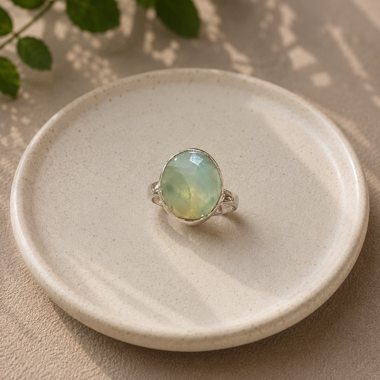 Anillo Prehnita
