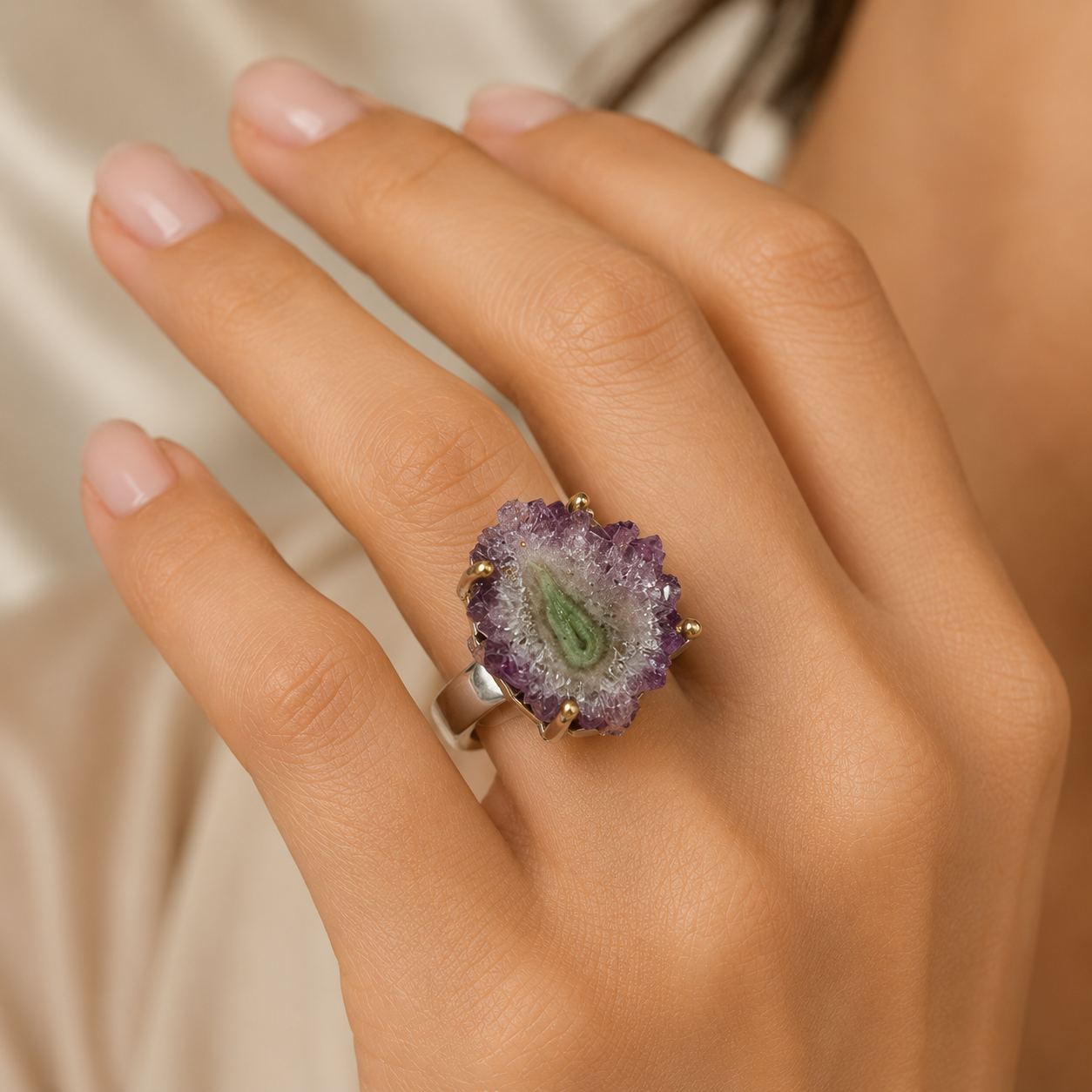 Anillo Estalactita
