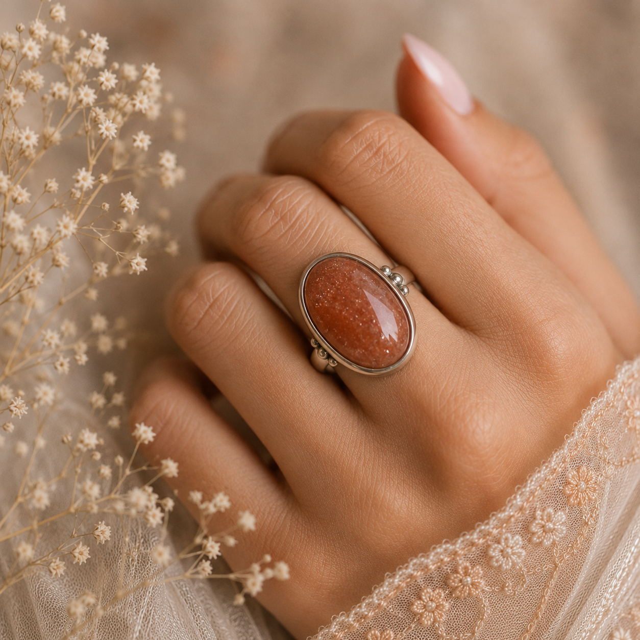 Anillo Piedra Sol