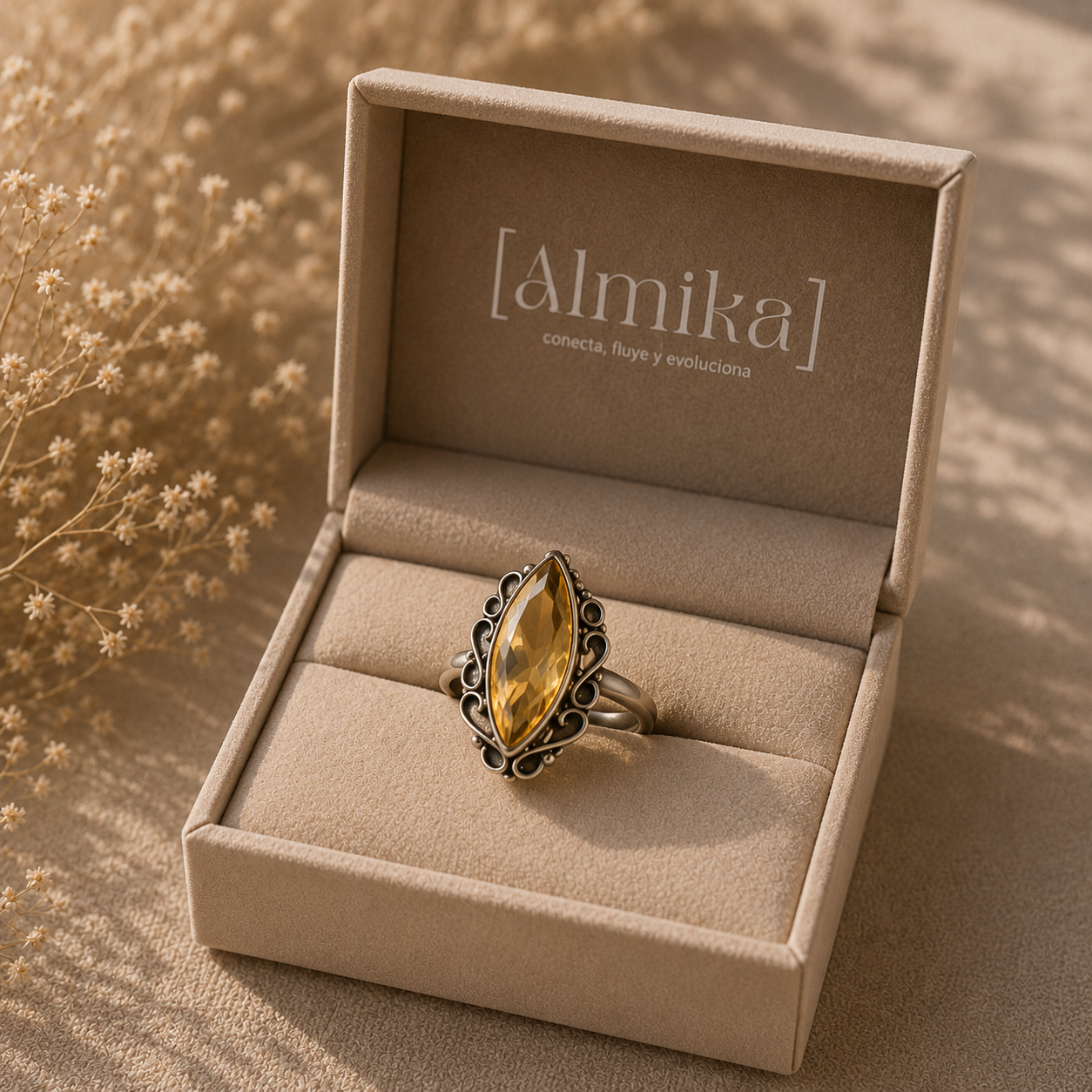 Anillo Citrino 