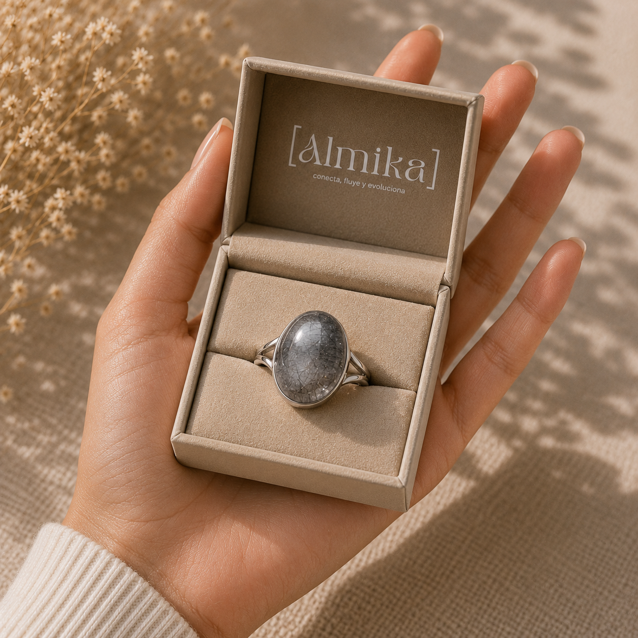 Anillo Cuarzo Rutilado